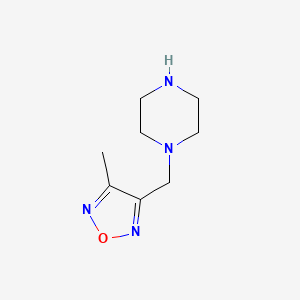 1-(4-Methyl-furazan-3-ylmethyl)-piperazine