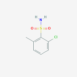 molecular formula C7H8ClNO2S B2430276 2-Chloro-6-methylbenzene-1-sulfonamide CAS No. 90196-33-1