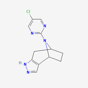 11-(5-Chloropyrimidin-2-yl)-4,5,11-triazatricyclo[6.2.1.02,6]undeca-2(6),3-diene