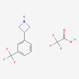 3-[3-(Trifluoromethyl)phenyl]azetidine tfa