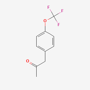molecular formula C10H9F3O2 B2430438 1-(4-(Trifluoromethoxy)phenyl)propan-2-one CAS No. 1249274-01-8