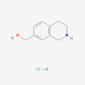 1,2,3,4-Tetrahydroisoquinolin-7-ylmethanol hydrochloride