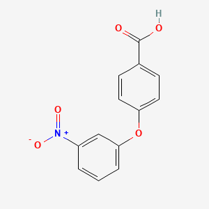 molecular formula C13H9NO5 B2430587 4-(3-Nitrophenoxy)benzoic acid CAS No. 99847-17-3