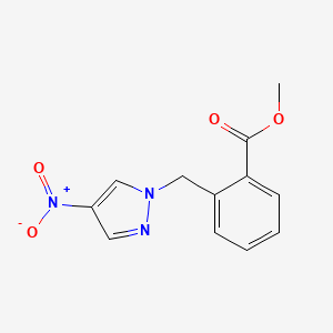 methyl 2-[(4-nitro-1H-pyrazol-1-yl)methyl]benzoate