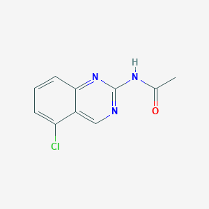 molecular formula C10H8ClN3O B2430945 N-(5-chloroquinazolin-2-yl)acetamide CAS No. 338962-31-5