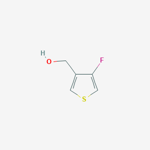 molecular formula C5H5FOS B2431093 (4-Fluorothiophen-3-yl)methanol CAS No. 1554434-34-2