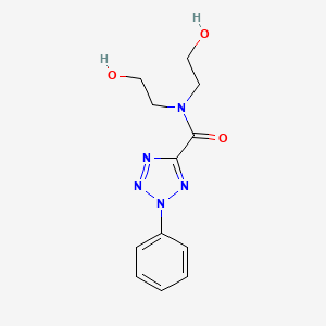 N,N-bis(2-hydroxyethyl)-2-phenyl-2H-tetrazole-5-carboxamide