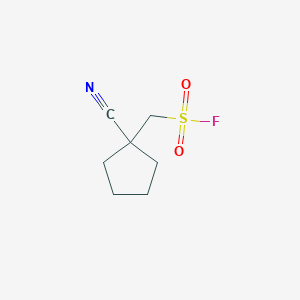 (1-Cyanocyclopentyl)methanesulfonyl fluoride