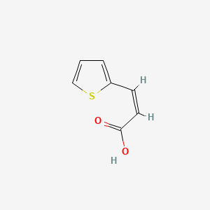 molecular formula C7H6O2S B2431285 3-(2-Thienyl)acrylic acid CAS No. 1124-65-8; 15690-25-2; 51019-83-1