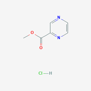 molecular formula C6H7ClN2O2 B2431376 Methyl pyrazine-2-carboxylate hydrochloride CAS No. 1207384-05-1