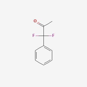 molecular formula C9H8F2O B2431458 1,1-Difluoro-1-phenylpropan-2-one CAS No. 29548-91-2