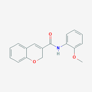 molecular formula C17H15NO3 B2431467 N-(2-methoxyphenyl)-2H-chromene-3-carboxamide CAS No. 887349-02-2