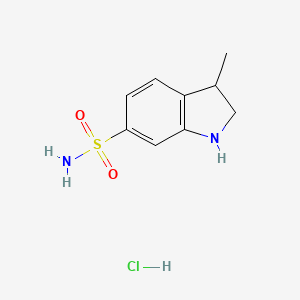 3-Methylindoline-6-sulfonamide hydrochloride