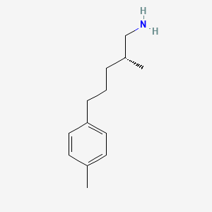 (2R)-2-Methyl-5-(4-methylphenyl)pentan-1-amine