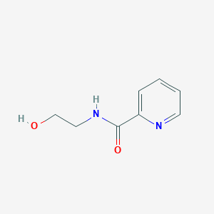molecular formula C8H10N2O2 B2431640 N-(2-Hydroxyethyl)picolinamide CAS No. 16347-06-1