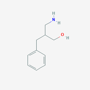 molecular formula C10H15NO B2431642 3-Amino-2-benzylpropan-1-ol CAS No. 66102-69-0