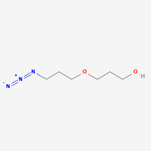 molecular formula C6H13N3O2 B2431659 3-(3-Azidopropoxy)propan-1-ol CAS No. 2413876-09-0
