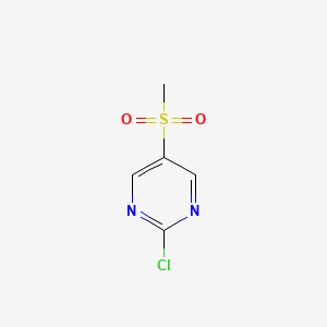 molecular formula C5H5ClN2O2S B2432127 2-chloro-5-methanesulfonylpyrimidine CAS No. 321565-33-7