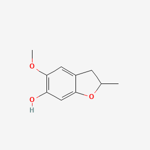 2-Methyl-5-methoxy-2,3-dihydrobenzofuran-6-ol