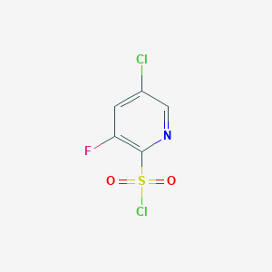 5-Chloro-3-fluoropyridine-2-sulfonyl chloride