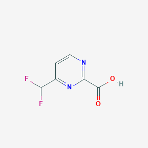 4-(Difluoromethyl)pyrimidine-2-carboxylic acid