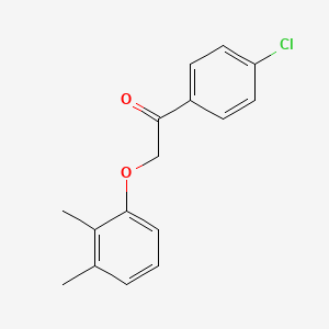 1-(4-Chlorophenyl)-2-(2,3-dimethylphenoxy)-1-ethanone