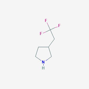 Pyrrolidine, 3-(2,2,2-trifluoroethyl)-