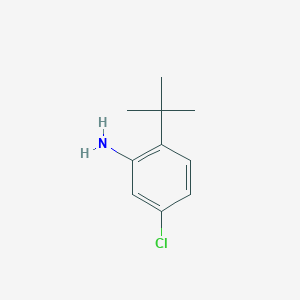 molecular formula C10H14ClN B2432438 2-Tert-butyl-5-chloroaniline CAS No. 25414-78-2