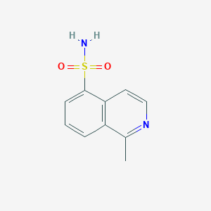 molecular formula C10H10N2O2S B2432498 1-Methylisoquinoline-5-sulfonamide CAS No. 2378501-95-0