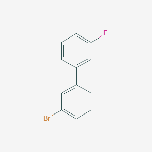 molecular formula C12H8BrF B2432703 3-Bromo-3'-fluorobiphenyl CAS No. 844856-60-6
