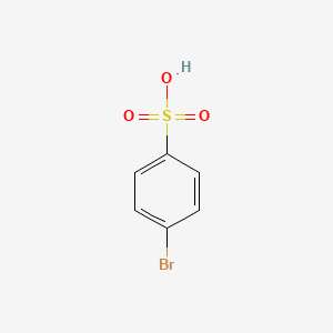 molecular formula C6H5BrO3S B2432711 4-Bromobenzenesulfonic acid CAS No. 138-36-3; 79326-93-5