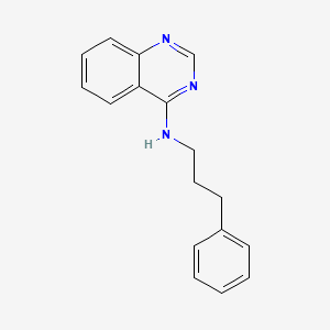 molecular formula C17H17N3 B2432714 (3-Phenyl-propyl)-quinazolin-4-yl-amine CAS No. 153810-67-4