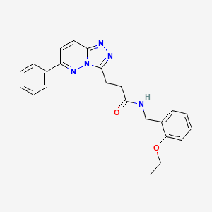 N-(2-ethoxybenzyl)-3-(6-phenyl-[1,2,4]triazolo[4,3-b]pyridazin-3-yl)propanamide
