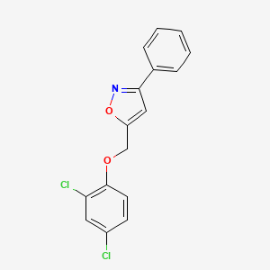 5-[(2,4-Dichlorophenoxy)methyl]-3-phenylisoxazole