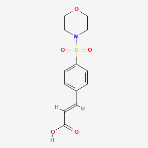 3-[4-(Morpholine-4-sulfonyl)-phenyl]-acrylic acid