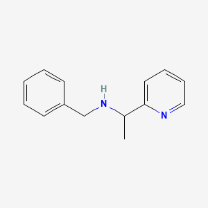 Benzyl[1-(pyridin-2-yl)ethyl]amine