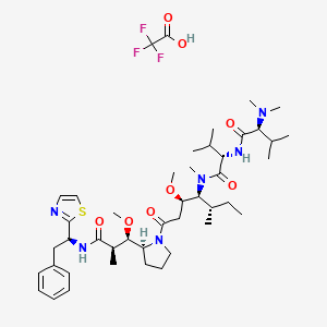 molecular formula C44H69F3N6O8S B2432825 Dolastatin 10 trifluoroacetate CAS No. 2342568-65-2