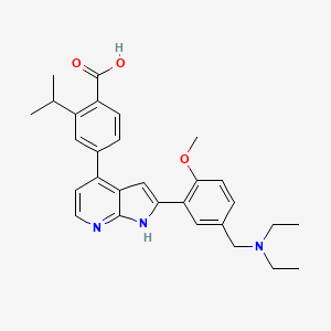 molecular formula C29H33N3O3 B2432879 TCMDC-135051 CAS No. 2413716-15-9