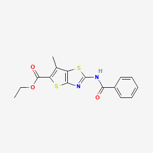Ethyl 2-benzamido-6-methylthieno[2,3-d][1,3]thiazole-5-carboxylate