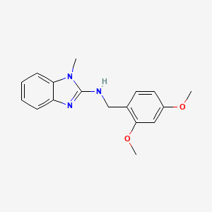 (2,4-Dimethoxy-benzyl)-(1-methyl-1H-benzoimidazol-2-yl)-amine