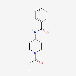 N-(1-Prop-2-enoylpiperidin-4-yl)benzamide