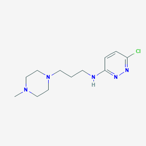 6-chloro-N-(3-(4-methylpiperazin-1-yl)propyl)pyridazin-3-amine