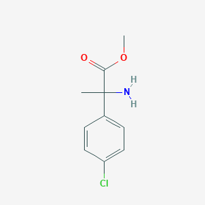 Methyl 2-amino-2-(4-chlorophenyl)propanoate