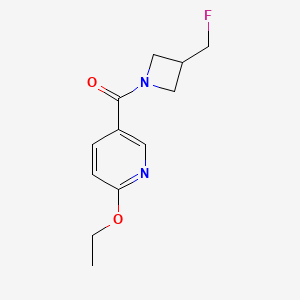 (6-Ethoxypyridin-3-yl)(3-(fluoromethyl)azetidin-1-yl)methanone