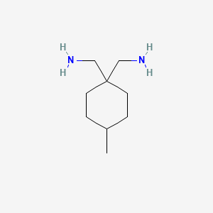 molecular formula C9H20N2 B2432987 [1-(Aminomethyl)-4-methylcyclohexyl]methanamine CAS No. 1507983-56-3