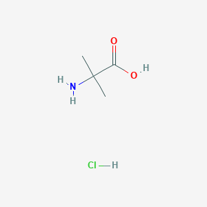 molecular formula C4H10ClNO2 B2432993 alpha-Aminoisobutyric acid, hydrochloride CAS No. 5938-34-1