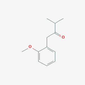 molecular formula C12H16O2 B2433161 1-(2-Methoxyphenyl)-3-methylbutan-2-one CAS No. 75508-72-4