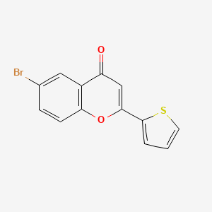 6-bromo-2-(thiophen-2-yl)-4H-chromen-4-one