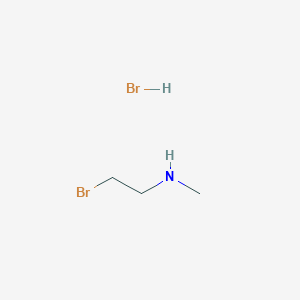 molecular formula C3H9Br2N B2433242 2-Bromo-N-methylethanamine hydrobromide CAS No. 40052-63-9