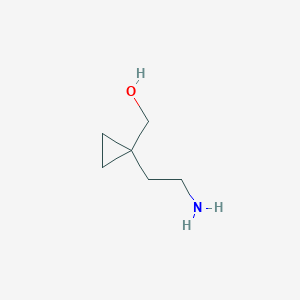 [1-(2-Aminoethyl)cyclopropyl]methanol